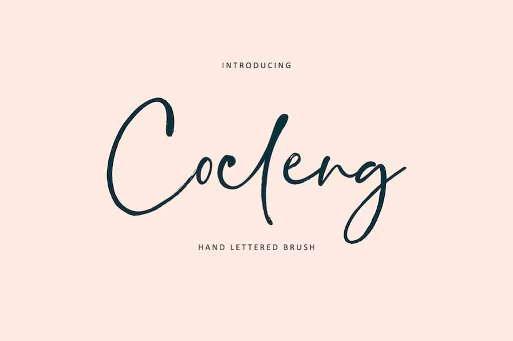 Cocleng Handwriting Font