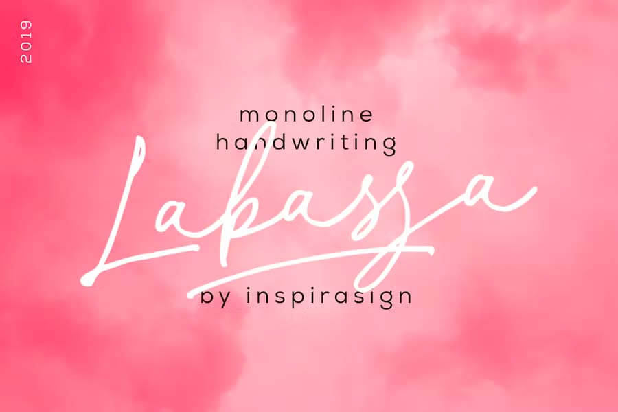 Labasa - Monoline Handwriting