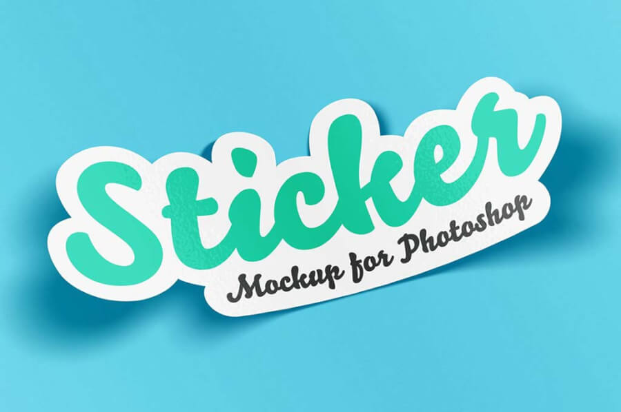 Sticker Mockup Bundle
