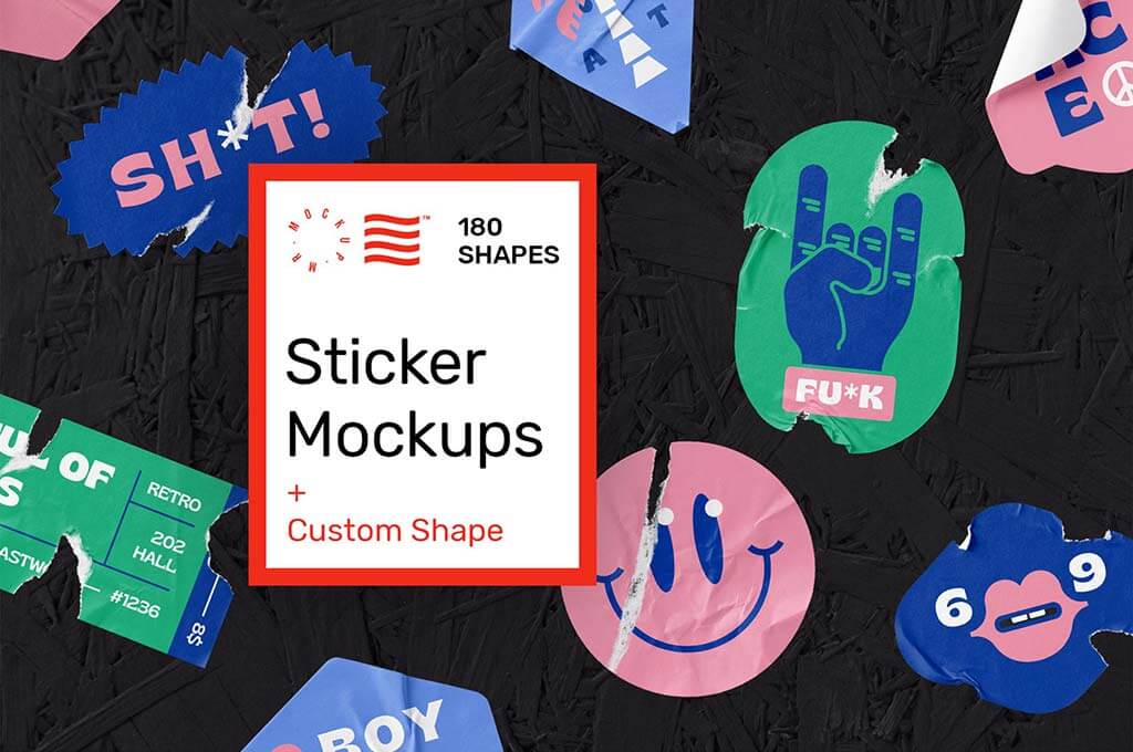 Sticker Mockups — Shape Generator