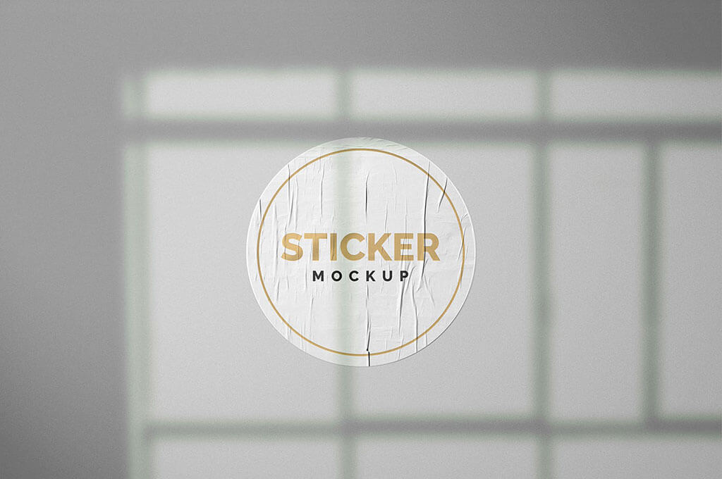 Stickers Mockup