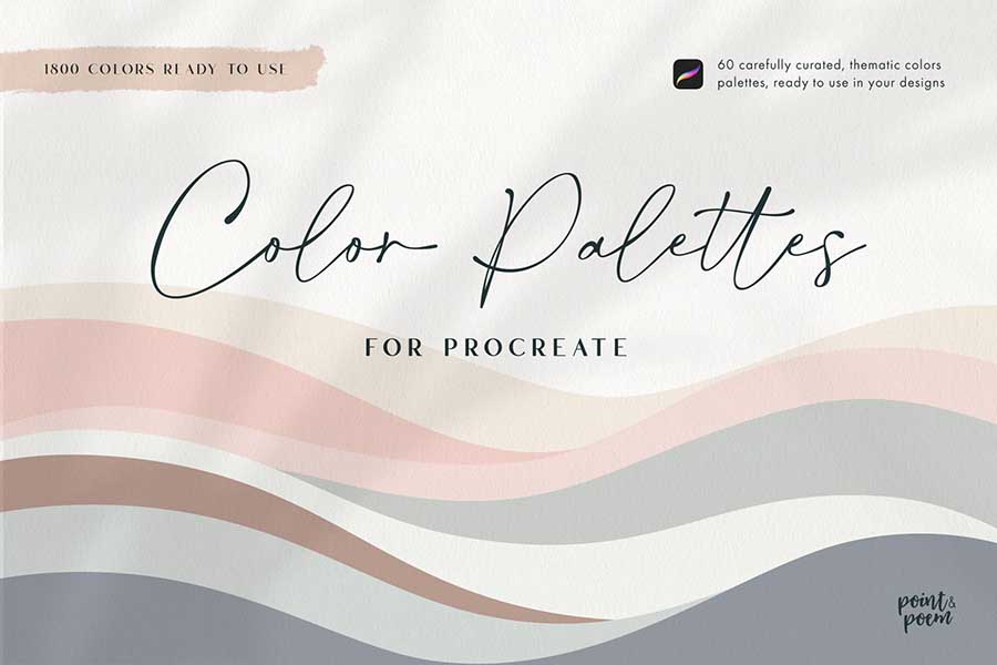 Procreate Color Palette Bundle