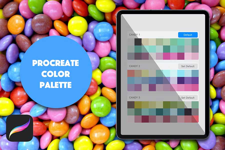 Procreate Palette — Bright Candy