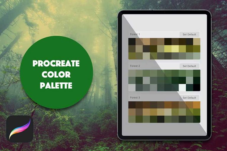 35+ Best Free Procreate Color Palettes For Vibrant Art 🎨 (Paid Incl.)