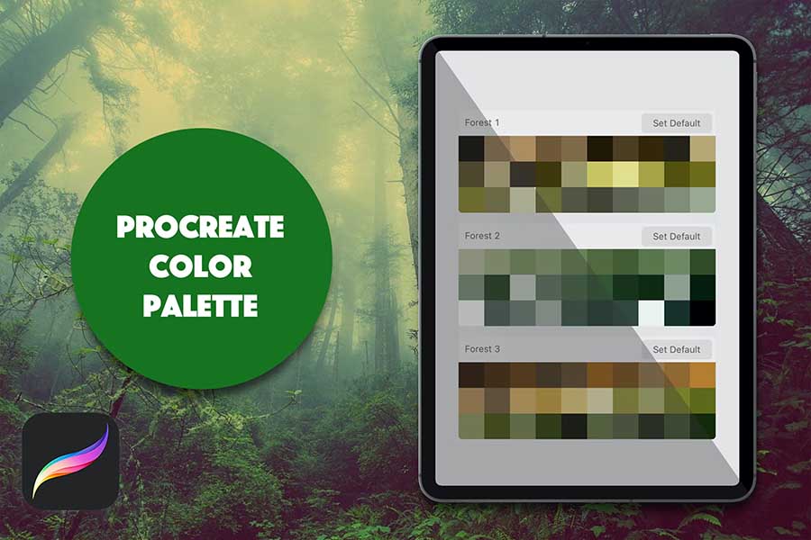 Procreate Palette — Foliage
