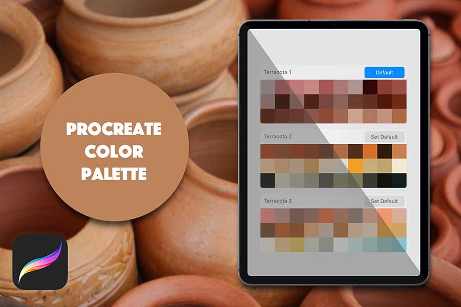 Procreate Palette — Terracota