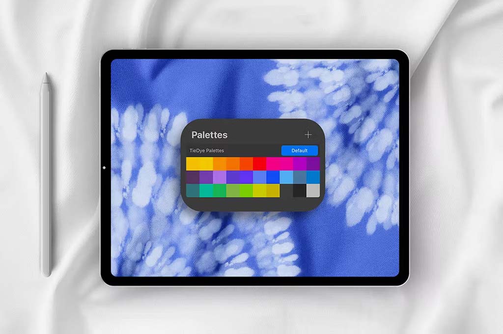 Procreate Realistic Tie Dye Brushes