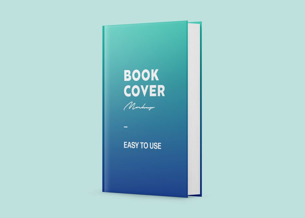 Free Hardcover Book Mockup — The Designest