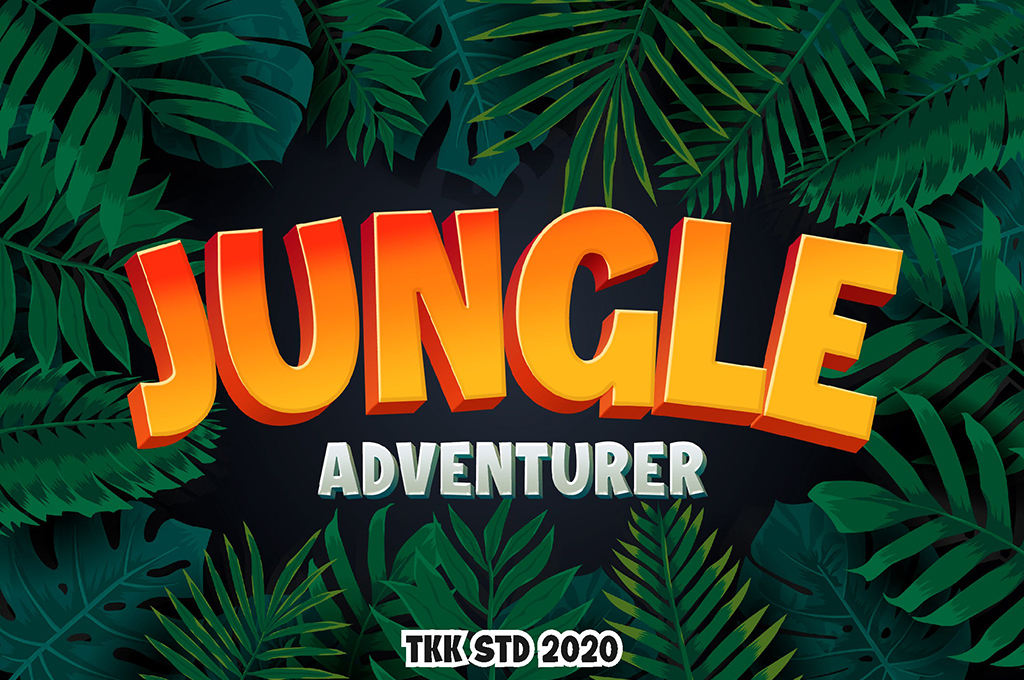 Jungle Adventurer — Gaming Font