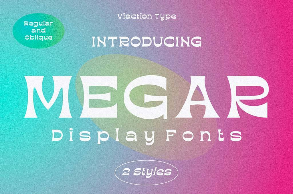 Megar Display Fonts