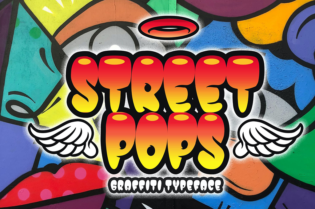 Street Pops — Graffiti Typeface