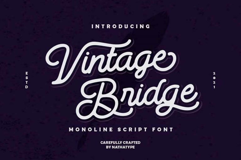 60+ Best Retro & Vintage Fonts: Free & Paid Typography