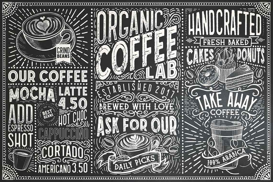 Coffee Font Collection