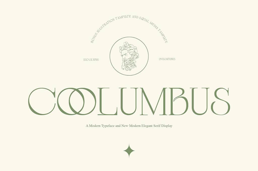 Coolumbus Serif Font