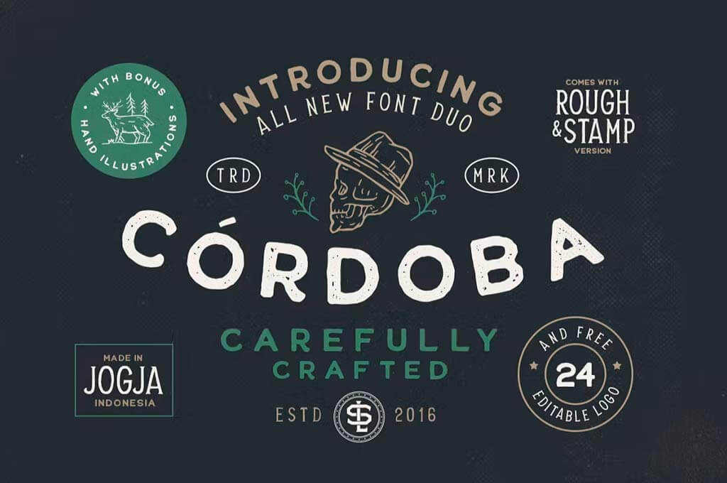 Corboda Font Duo Extra