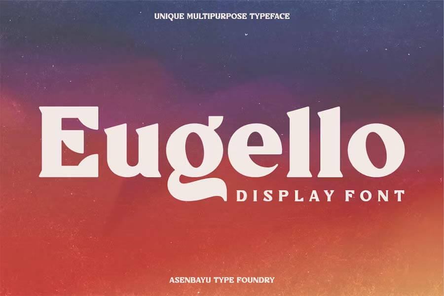 Eugello Display Font