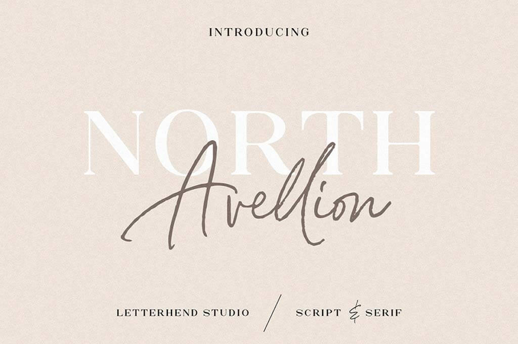 North Avellion Font Duo