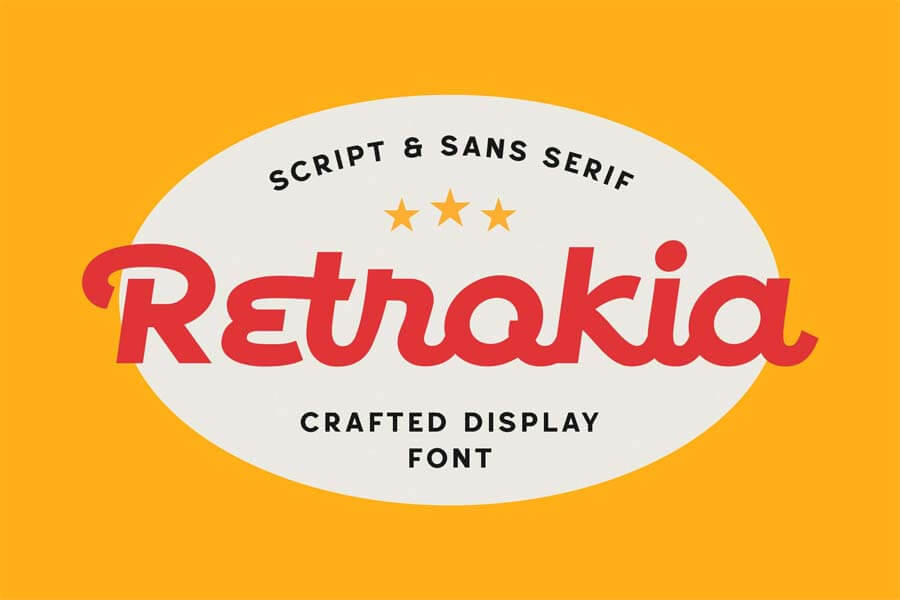 Retrokia Display Font