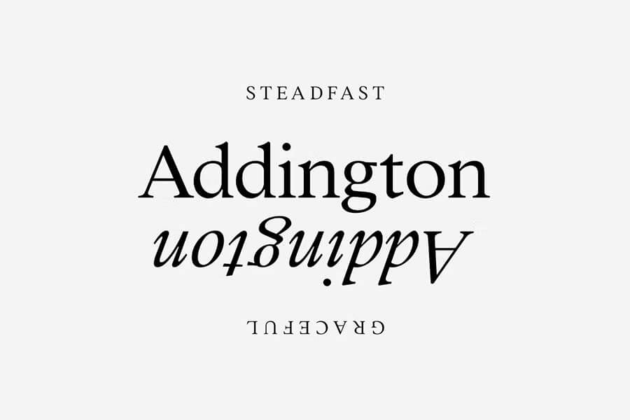 Addington CF | Beautiful Serif Font Family