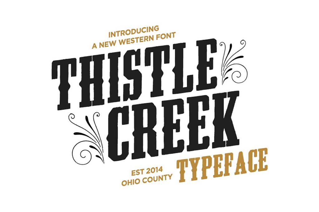 Thistle Creek Font