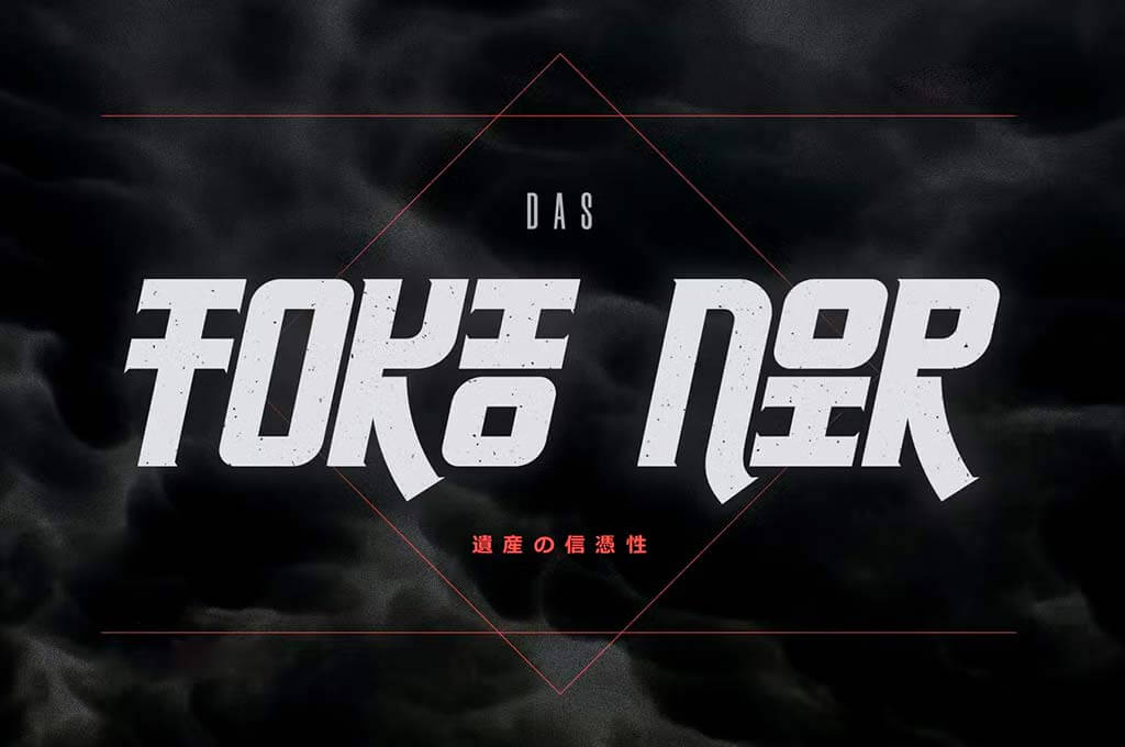 Tokio Noir Font