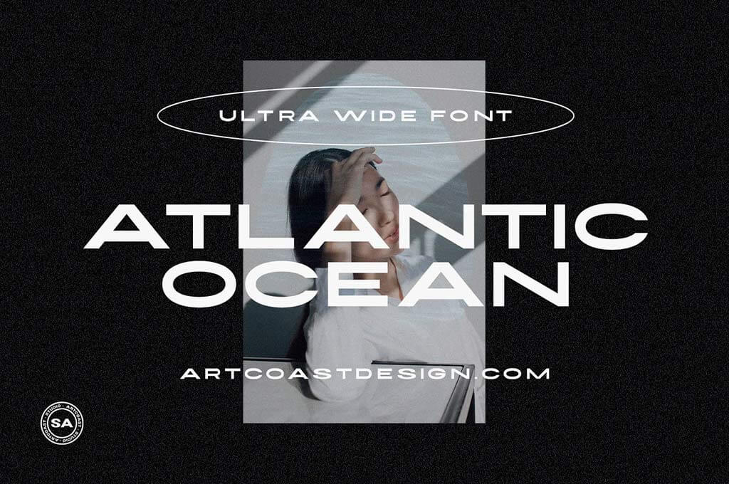 Atlantic Ocean | Ultra Wide Font