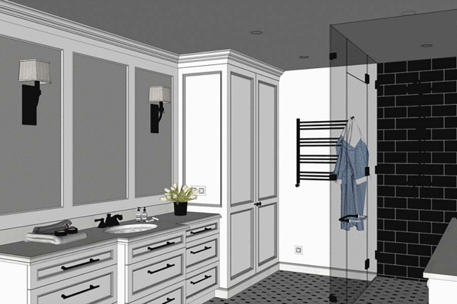 Creation of Interior Design Projects on Sketchup