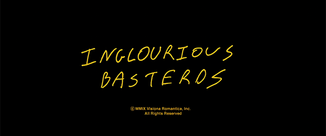 Inglourious Basterds Font