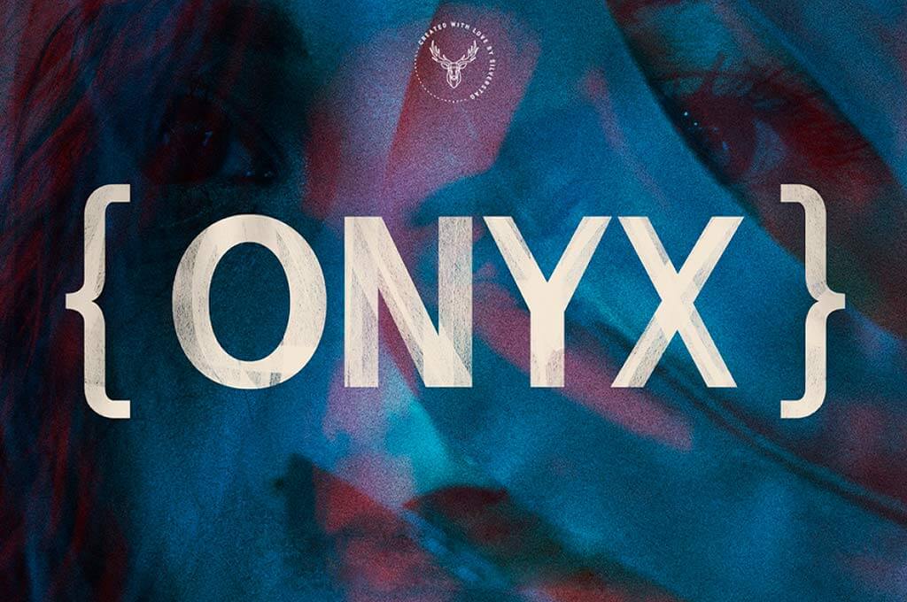 Onix Hand-Painted SVG Font