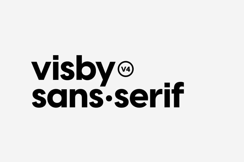 Visby CF | Geometric Font Family