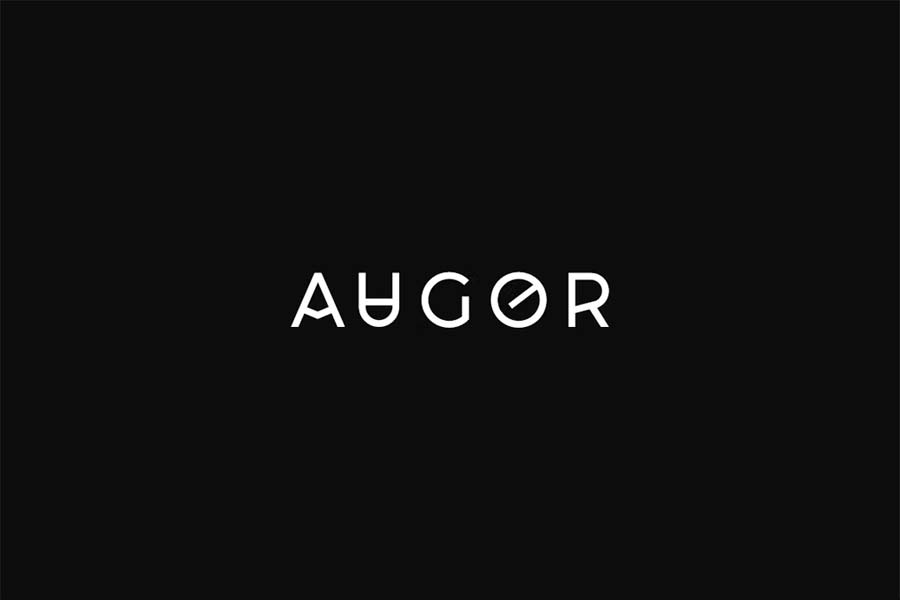 Augor — Unique Display Monogram Logo Typeface