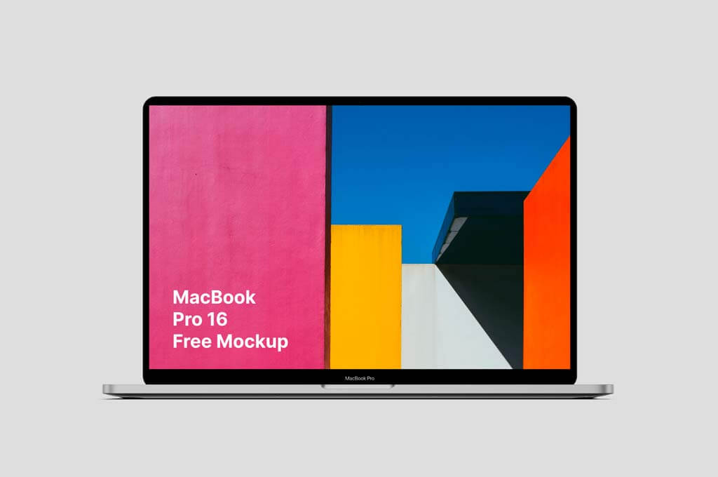 Free MacBook Pro 16’’ Mockup