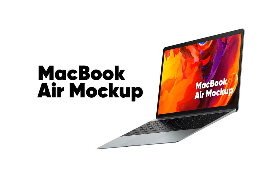 MacBook Air Mockup