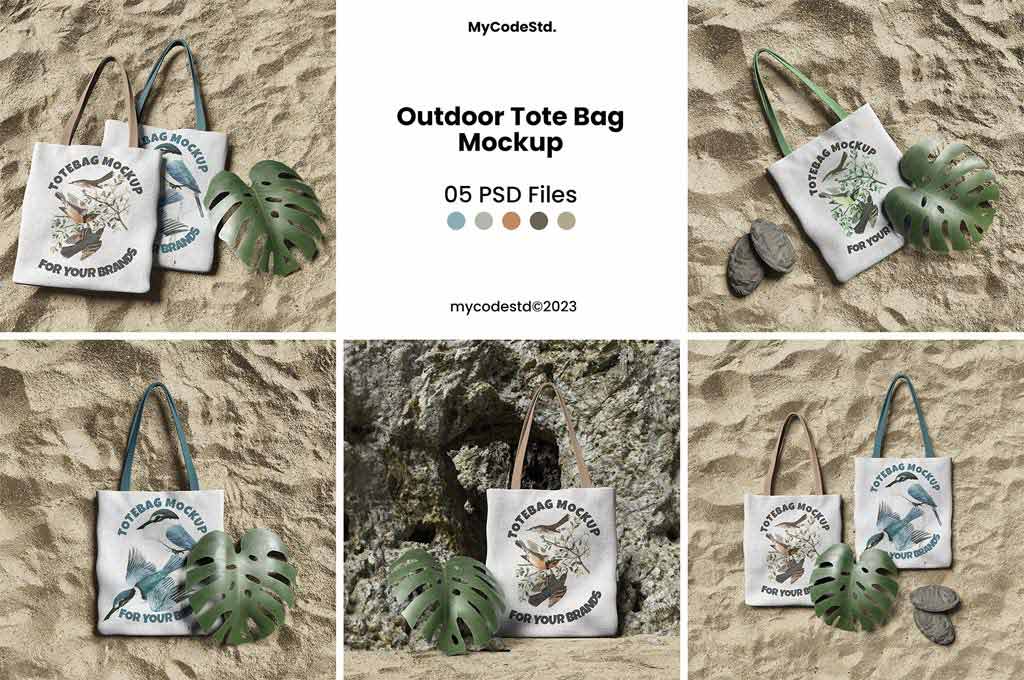 Outdoor Tote Bag Mockup