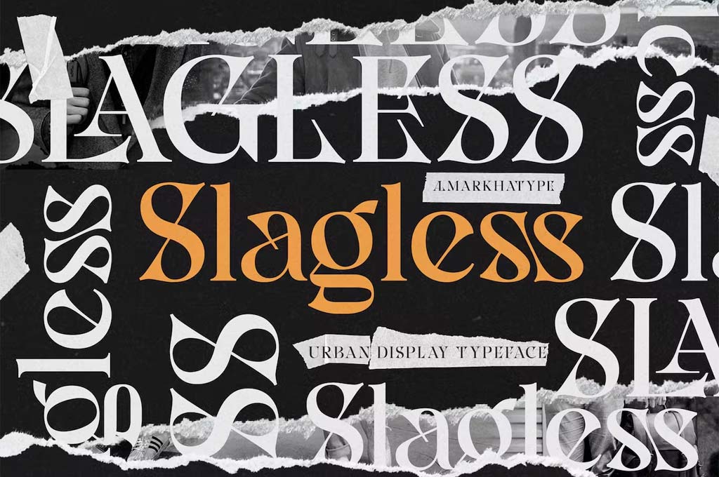 Slagless — Urban Display Serif