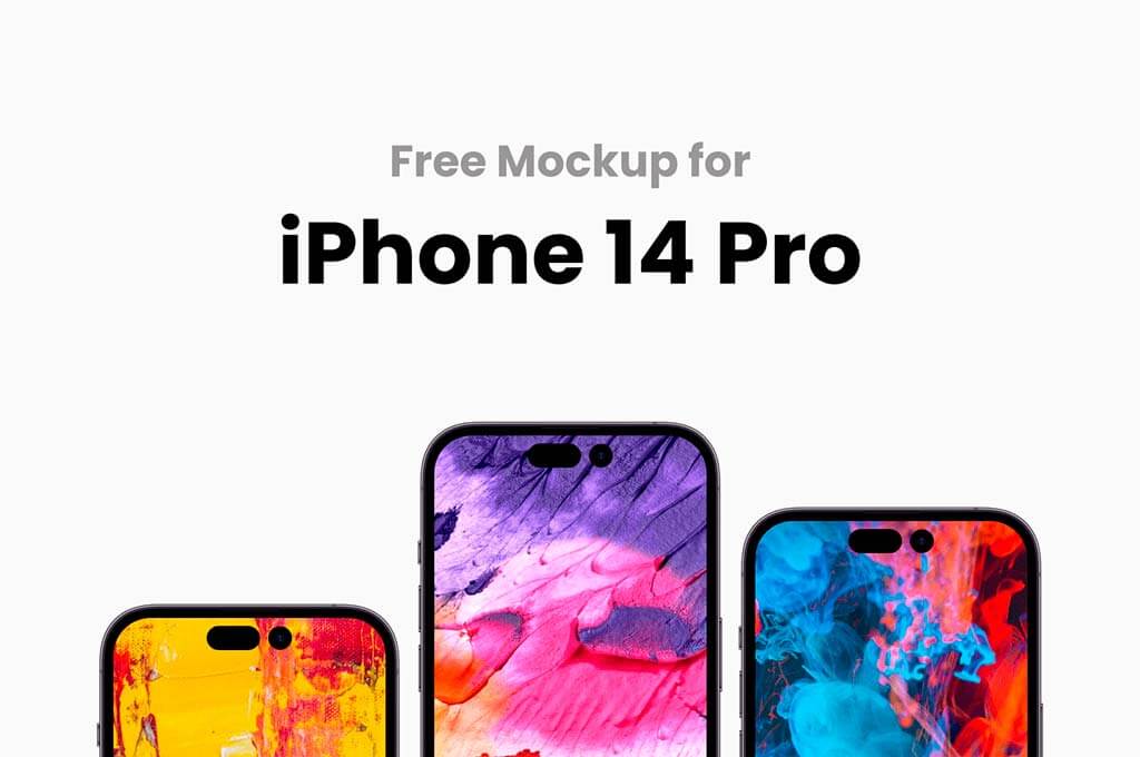 iPhone 14 Pro Mockup — Free