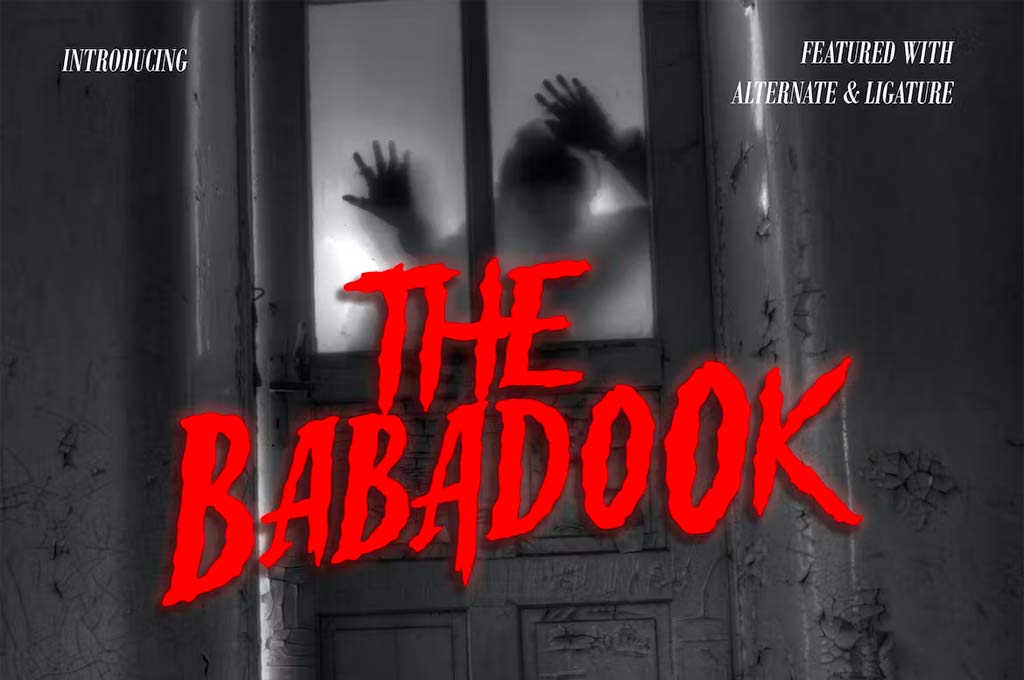 Babadook — Halloween Font