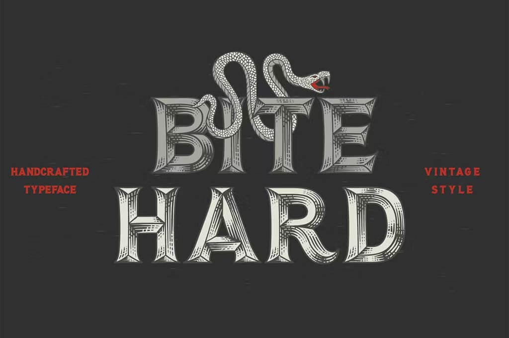 Bite Hard Font