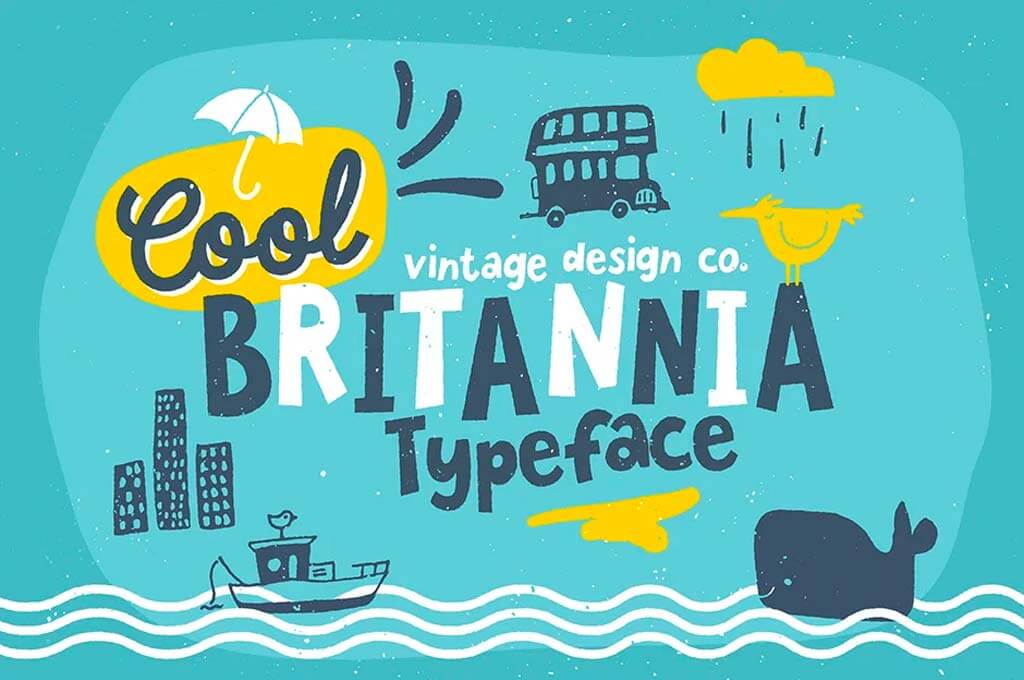 Cool Britannia Typeface