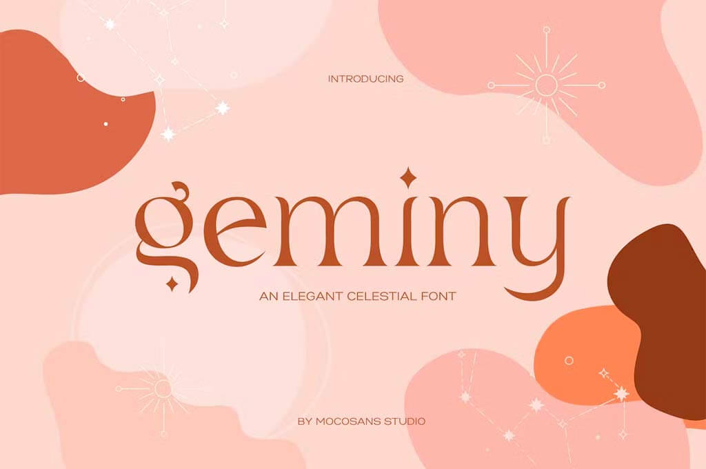 Geminy — Retro Elegant Font