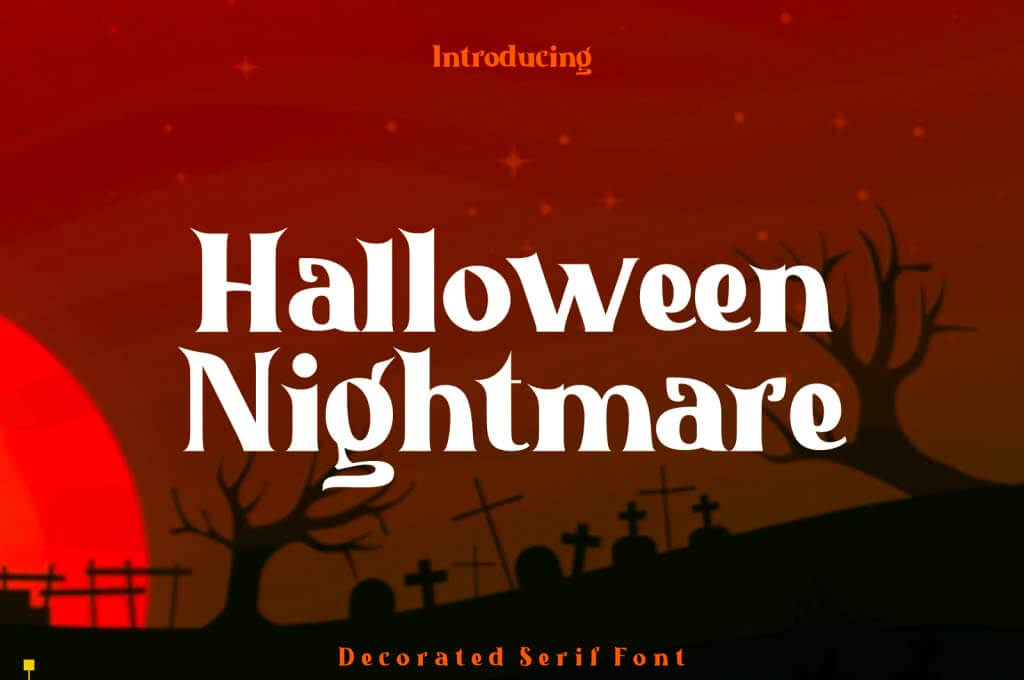 Halloween Nightmare Demo Font