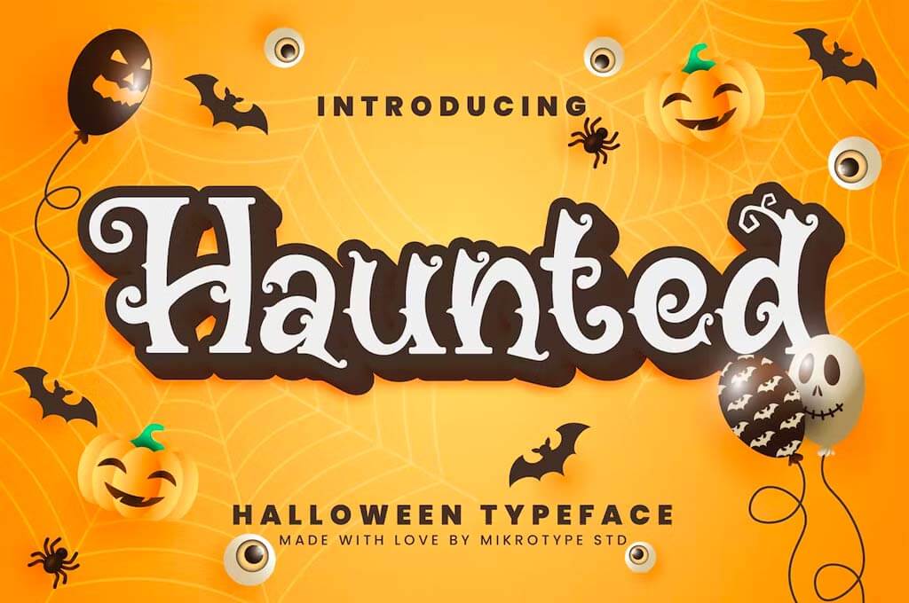 Haunted Halloween Typeface