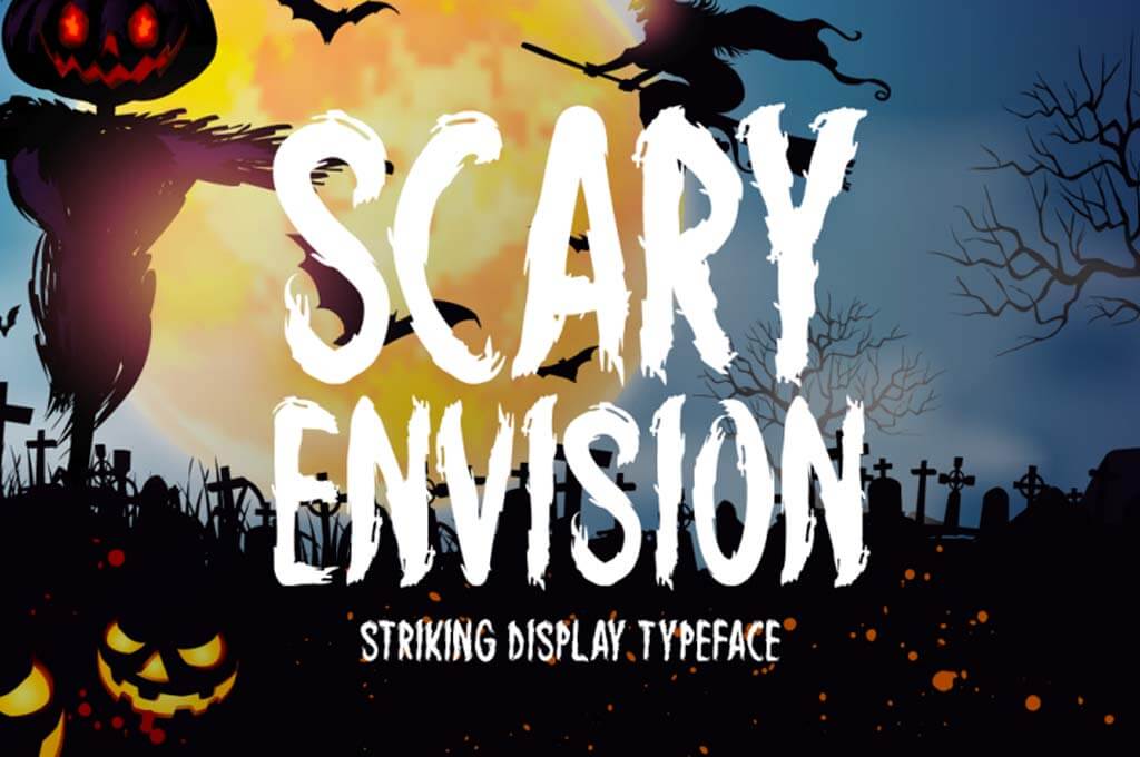 Scary Envision Font
