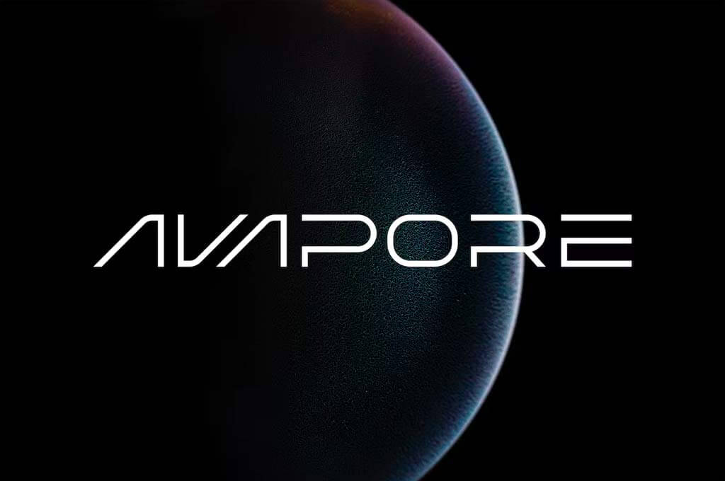 Avapore Modern Font