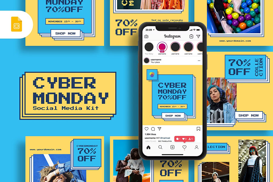 Cyber Monday Social Media Kit