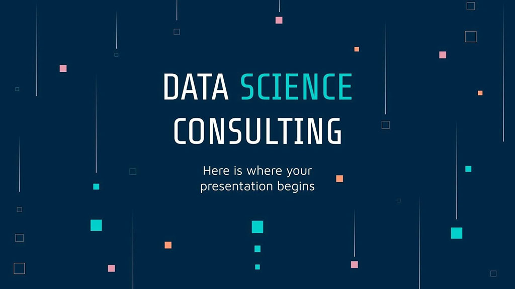 Free Data Science Consulting Template for Presentation