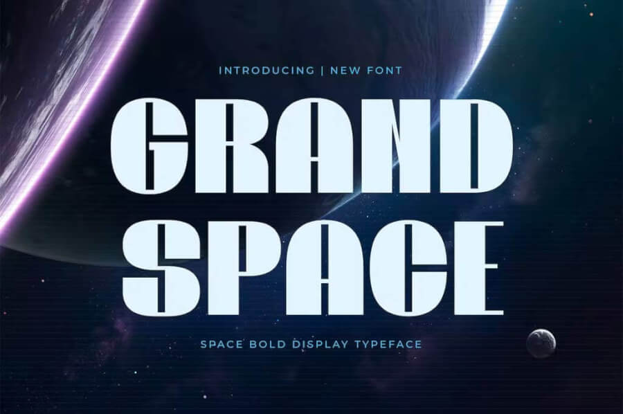 Grand Space — Space Bold Typeface