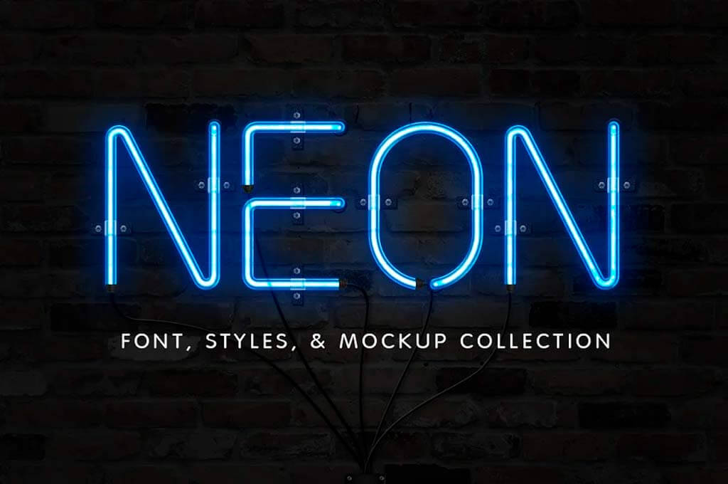 Neon Font & Sign Collection