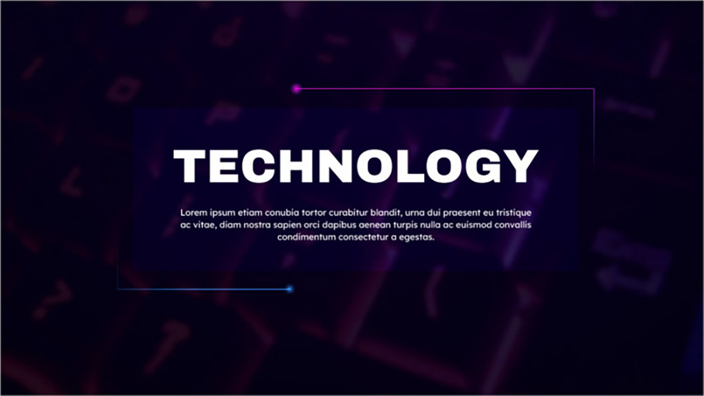 Technology — Free Google Slides Theme for Presentation