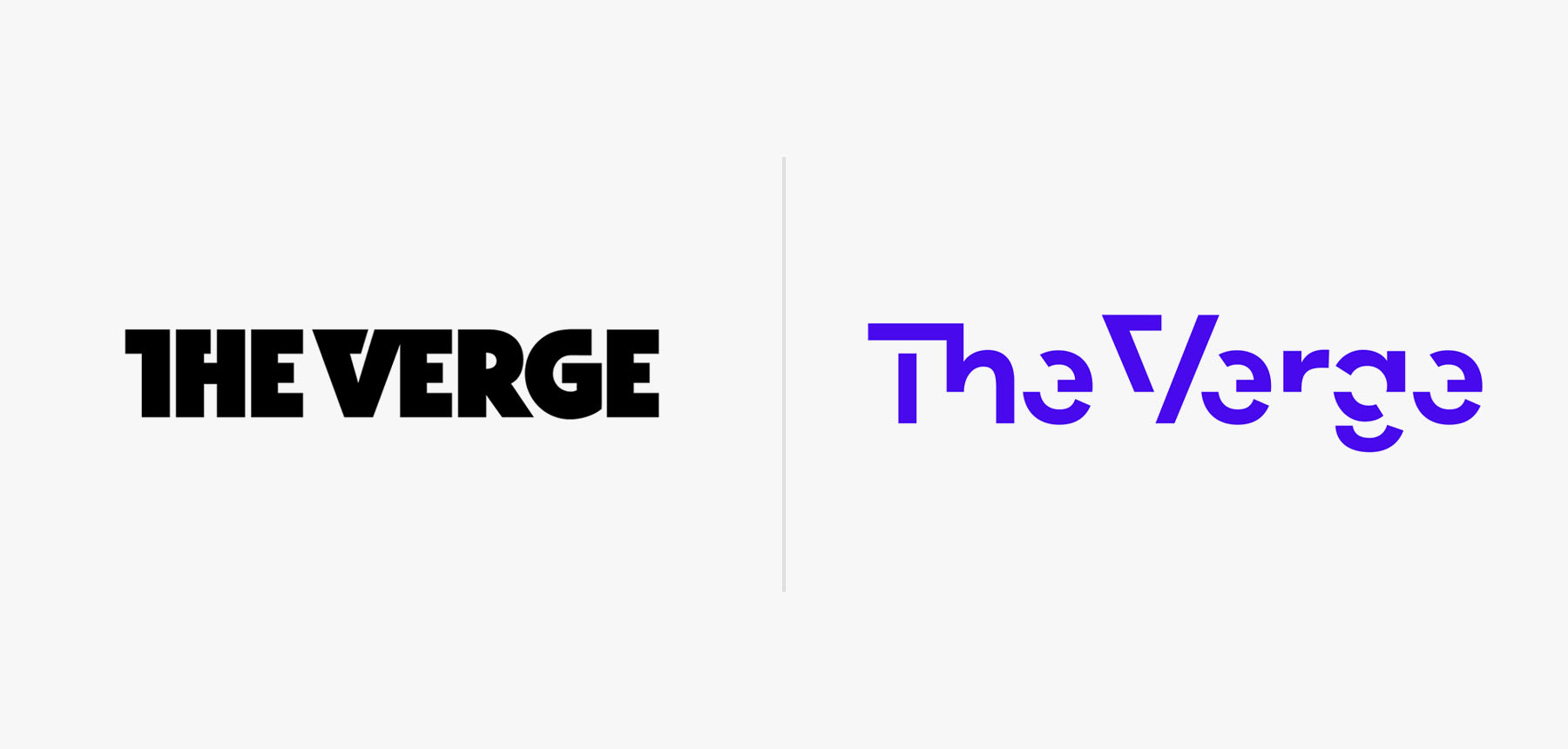 The Verge Logo Redesign